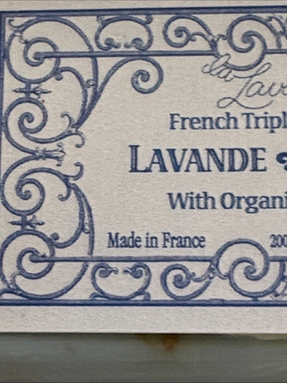 La Lavande Lavender French Triple Milled Soap Organic Shea Butter - Lavender - Picture 3 of 7